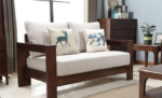 Fauteuil et Canapés Al Osra-Fauteuil canape algerie. en bois rouge