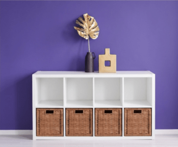 de rangement avec paniers en rotin-Algérie