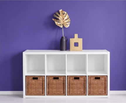 de rangement avec paniers en rotin-Algérie