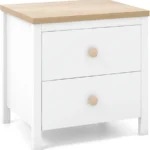 Table de nuit en bois rouge Velena - TABLE DE NUIT ALGERIE