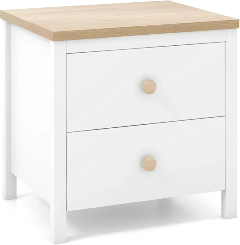 Table de nuit en bois rouge Velena - TABLE DE NUIT ALGERIE