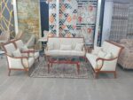 salon en hêtre sculpté king-meuble salon Algérie