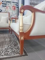 salon en hêtre sculpté king