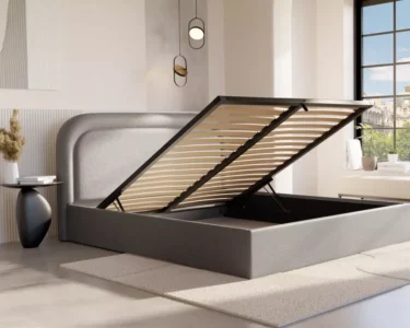 Lit coffre capitonne Astana - Algérie