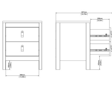 Table de nuit Oslo Algérie