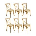 Chaise bistrot en frêne Alger