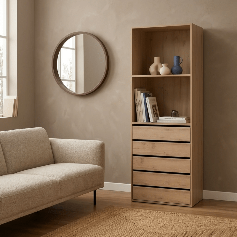 Colonne de rangement multifonction