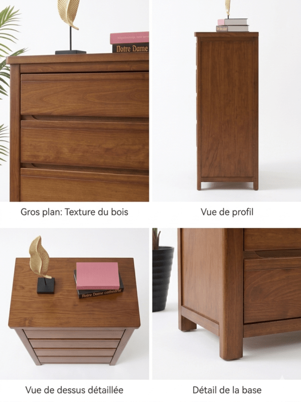 commode en hêtre massif - meubles Algérie