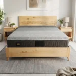 Lit coffre scandinave en hêtre