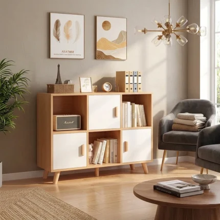 Meuble rangement Buffet Scandinave