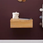 Table de nuit suspendue