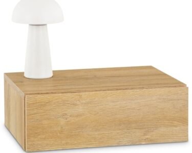 Table de nuit suspendue